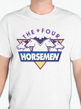 The four horseman wrestling  tshirt shirt Unisex 100 percent cotton brand new
